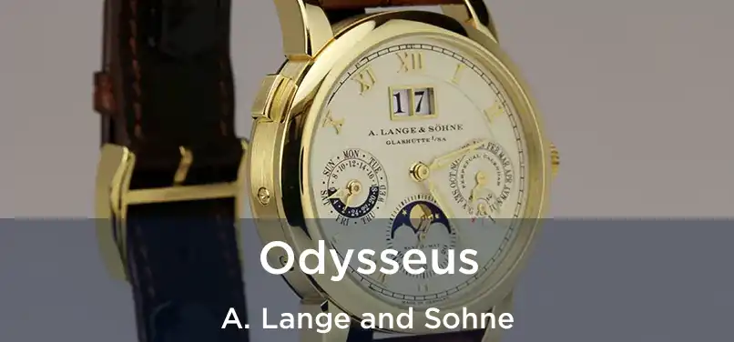  Odysseus A. Lange and Sohne